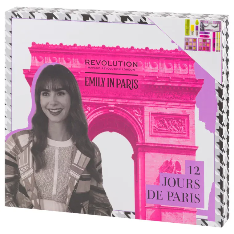 Set za šminkanje MAKEUP REVOLUTION Emily in Paris 12 Jours De Paris — slika 1