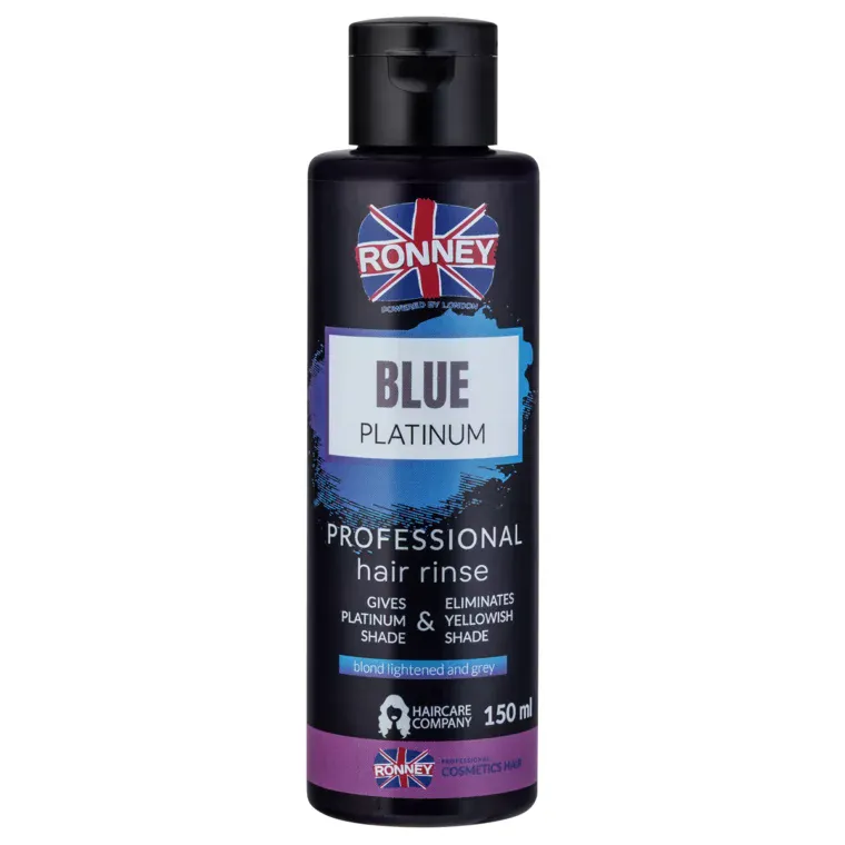 Preparat za neutralisanje žutih tonova na kosi RONNEY Blue Platinum 150ml — slika 1