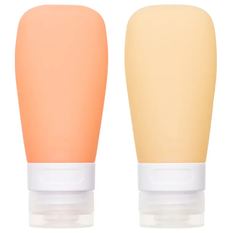 Silikonske bočice za putovanje — Orange — slika 1