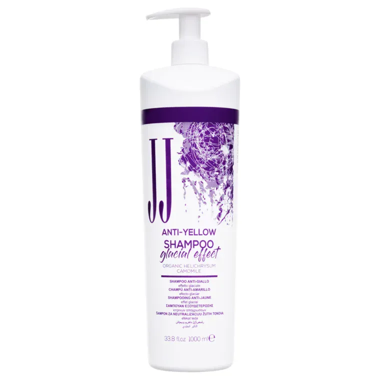 Ljubičasti šampon za kosu - Anti-yellow Glacial Effect — 1000ml — slika 1