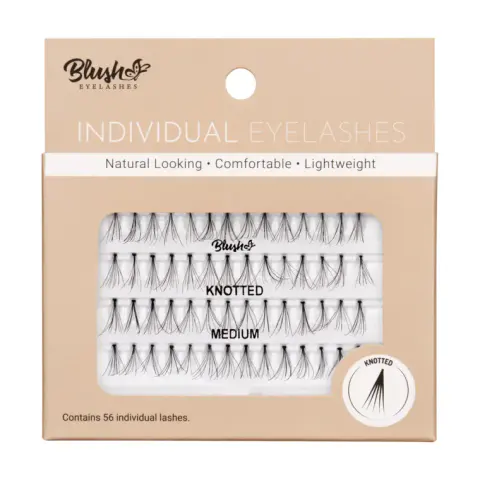 Individualne trepavice - Natural Medium 548