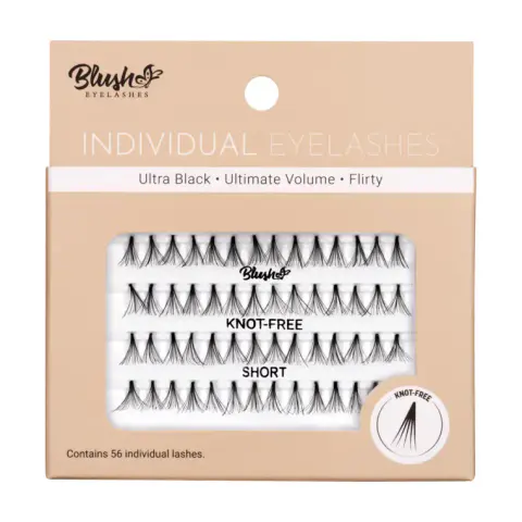 Individualne trepavice bez čvorića - Ultra Black 553