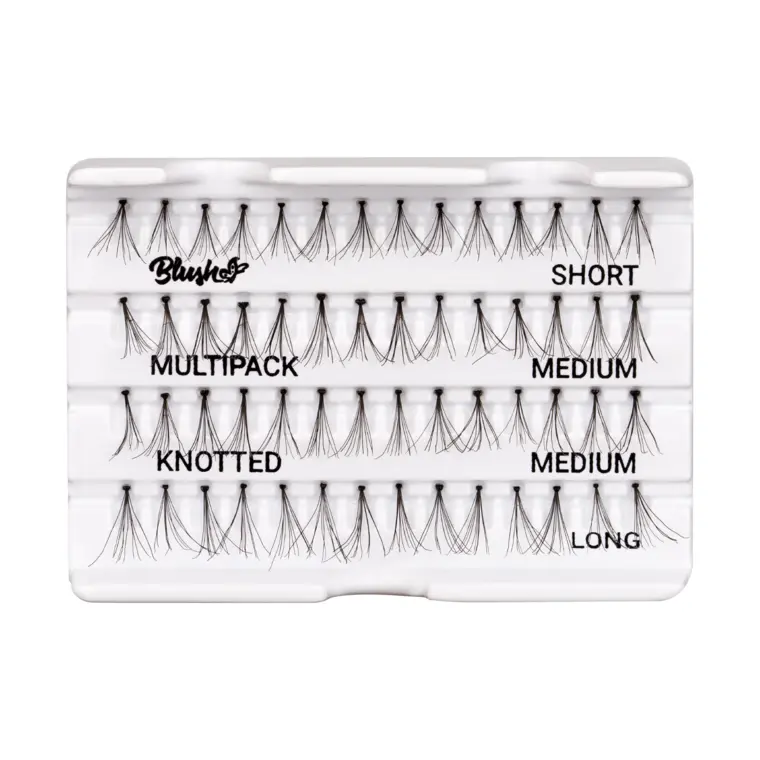 Set individualnih trepavica - Natural Multipack Knotted — slika 2
