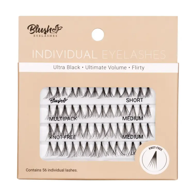 Individualne trepavice bez čvorića - Ultra Black 558 — slika 1