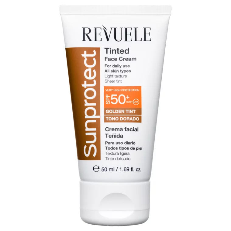 Tonirana krema za lice SPF 50 - Sunprotect Golden Tint