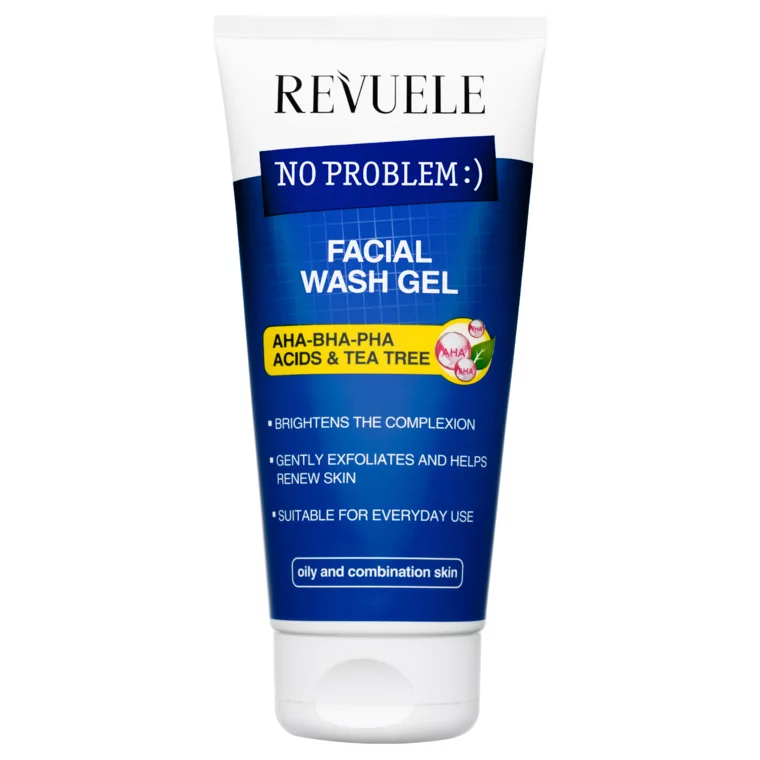 Gel za čišćenje lica - No Problem AHA-BHA-PHA kiseline i ulje čajevca 200 ml