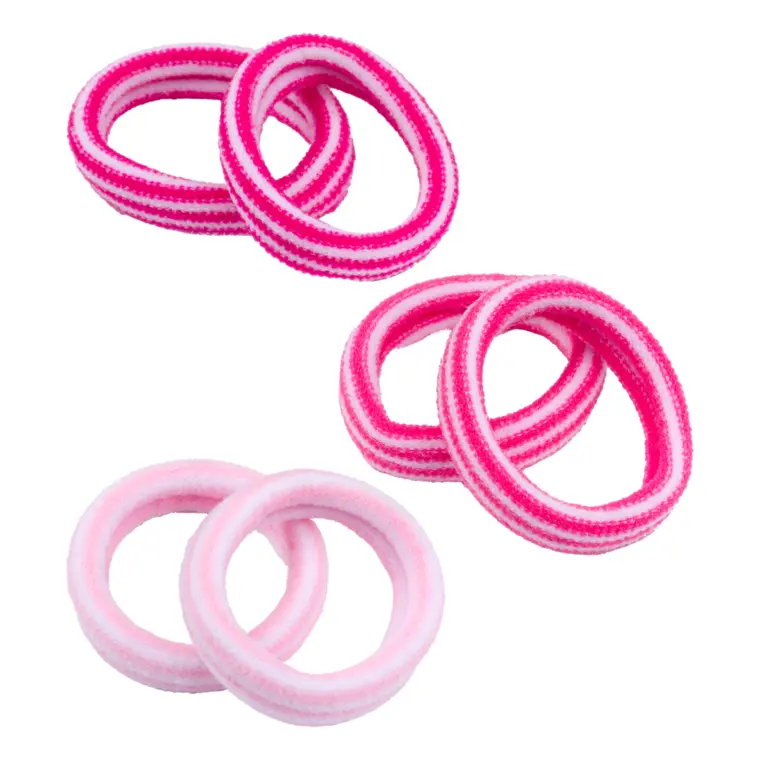 Gumice za kosu - roze — slika 2