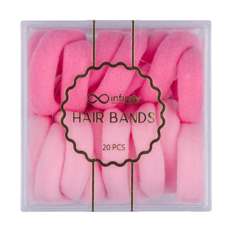 Gumice za kosu 20/1 — Roze — slika 1