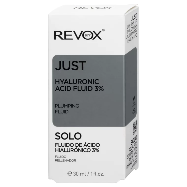 Fluid za negu kože lica - Just hijaluronska kiselina 3% 30 ml — slika 2