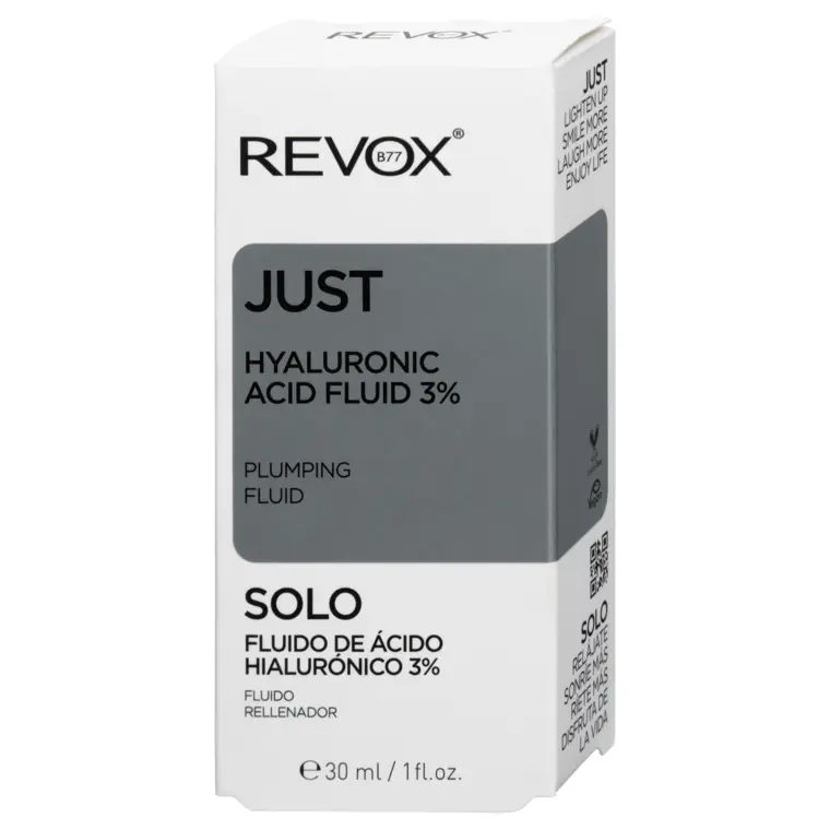 Fluid za negu kože lica - Just hijaluronska kiselina 3% 30 ml — slika 3