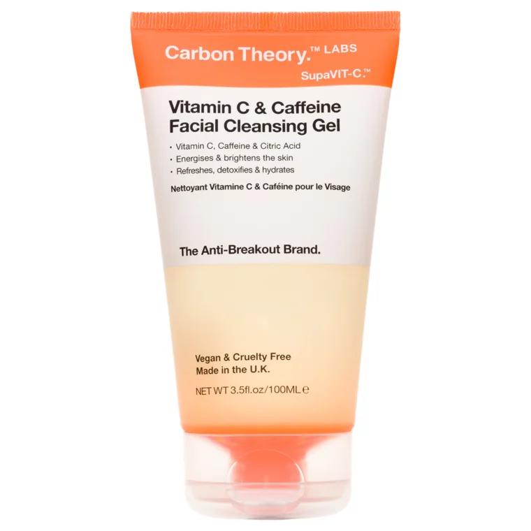 Gel za čišćenje lica - vitamin C i kofein