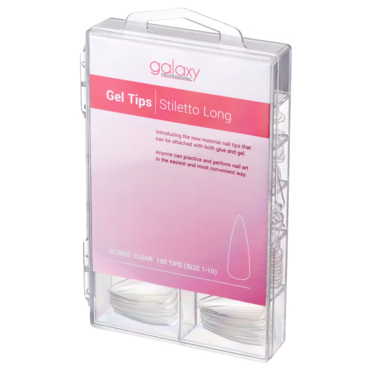 Gel tipse za nadogradnju - Stiletto Long