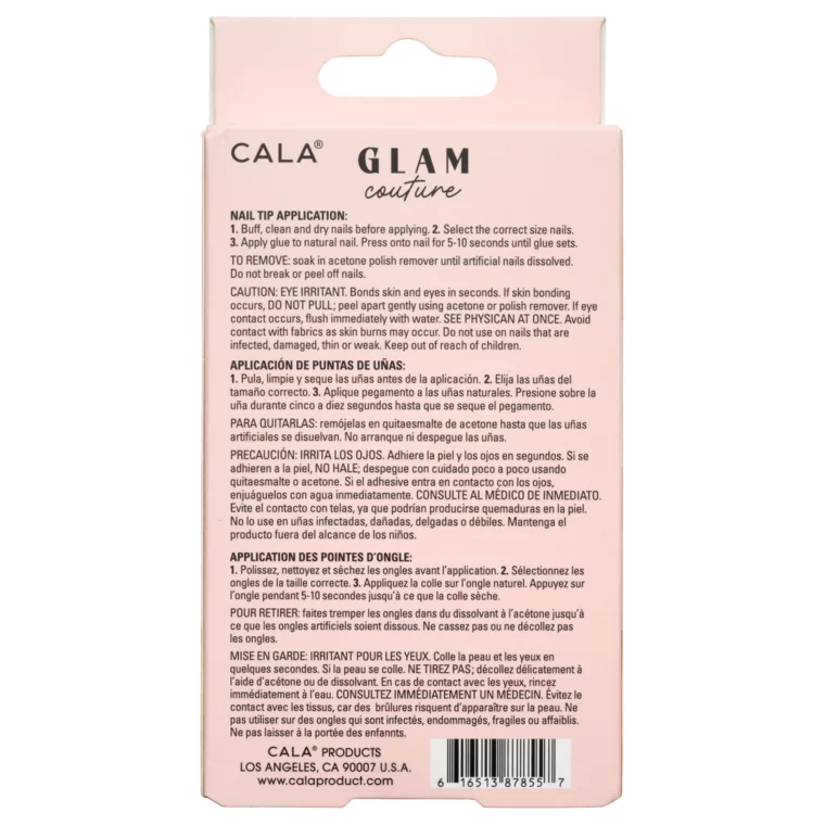 Set press on tipsi CALA Baby Pink — slika 4