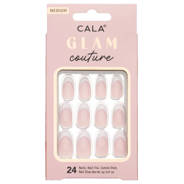 Set press on tipsi CALA Glam Couture French