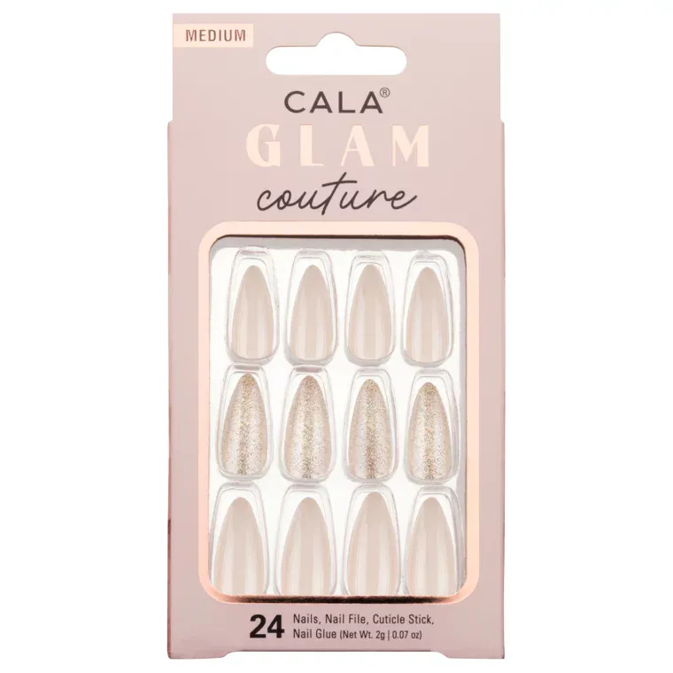 Set press on tipsi CALA Glam Couture Glitter — slika 1
