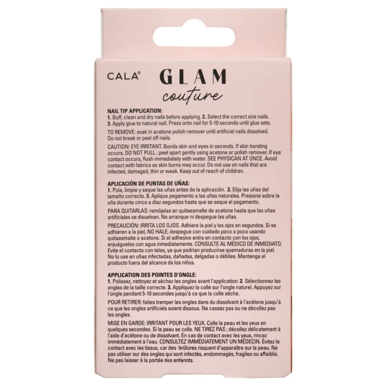 Set press-on tipsi CALA Glam Couture Matt — slika 4