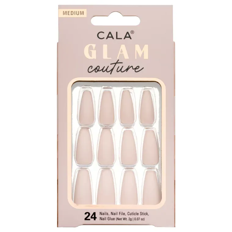 Set press-on tipsi CALA Glam Couture Matt — slika 1