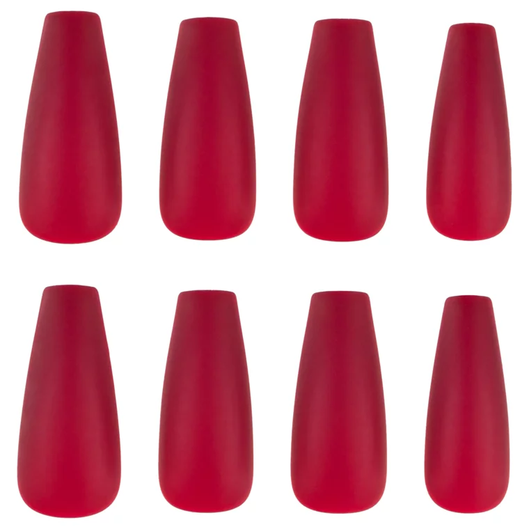 Set press on tipsi CALA Glam Couture Red Matte — slika 2