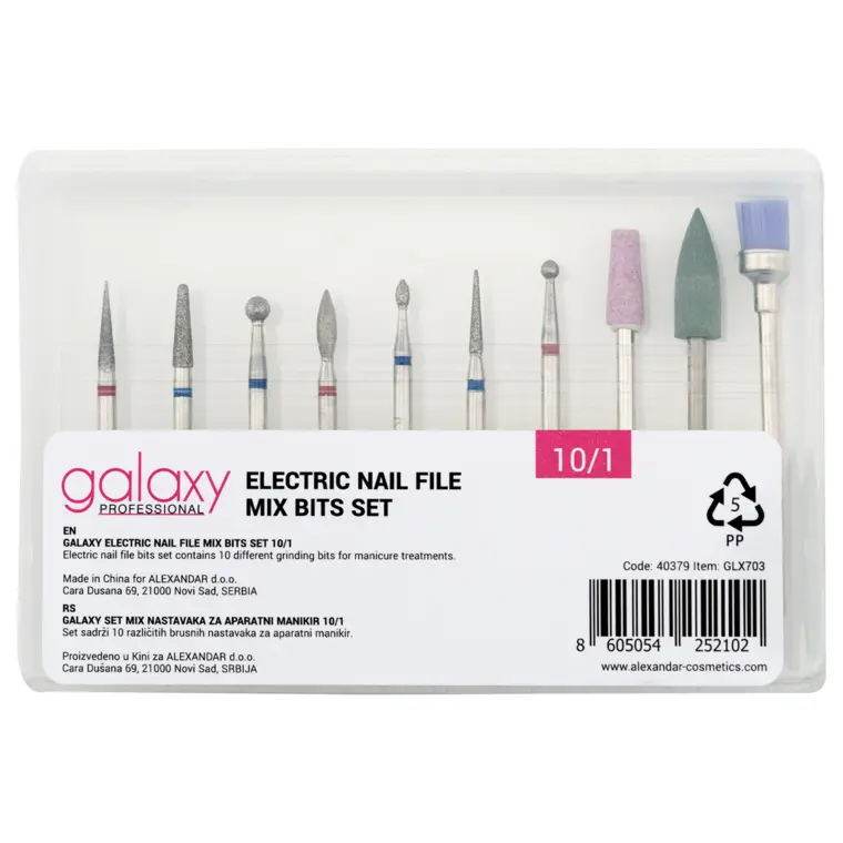 Set nastavaka za električnu turpiju GLX703 — slika 4