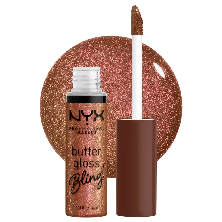 Sjaj za usne - Butter Gloss Bling — Hustla BLGB08 — slika 1