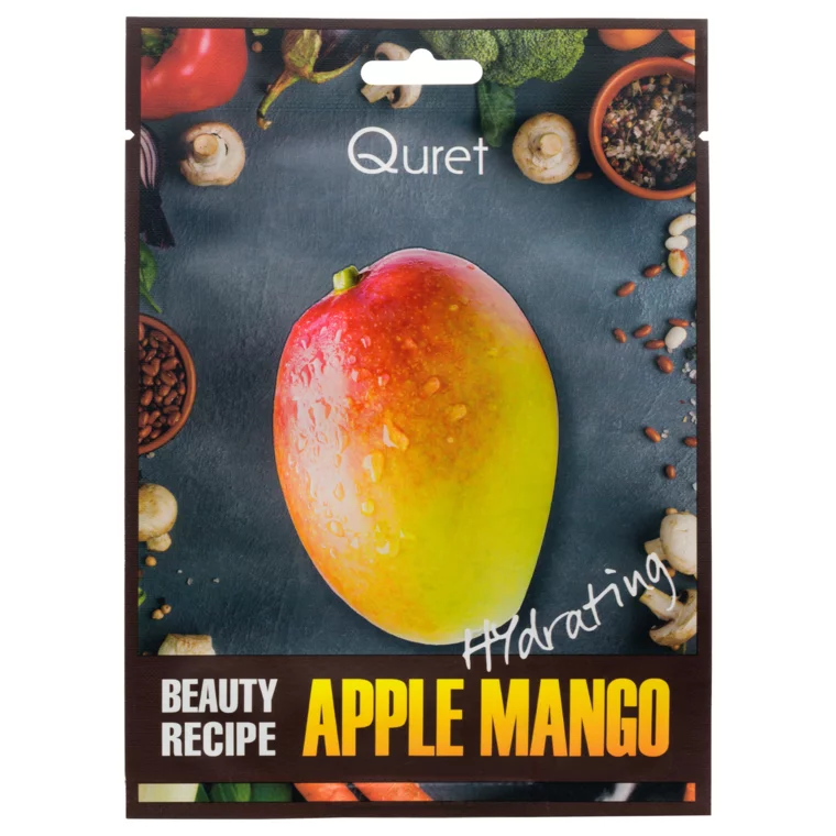 Sheet maska za lice QURET mango — slika 1