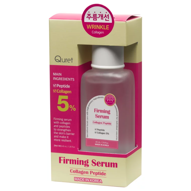 Serum za lice QURET peptidi i kolagen — slika 3