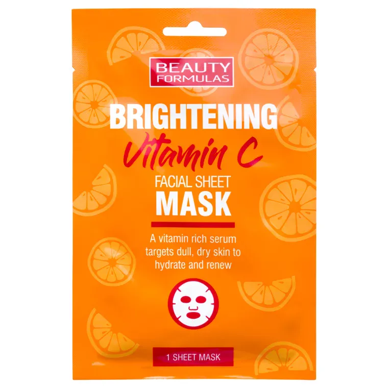 Sheet maska za lice - vitamin C — slika 1