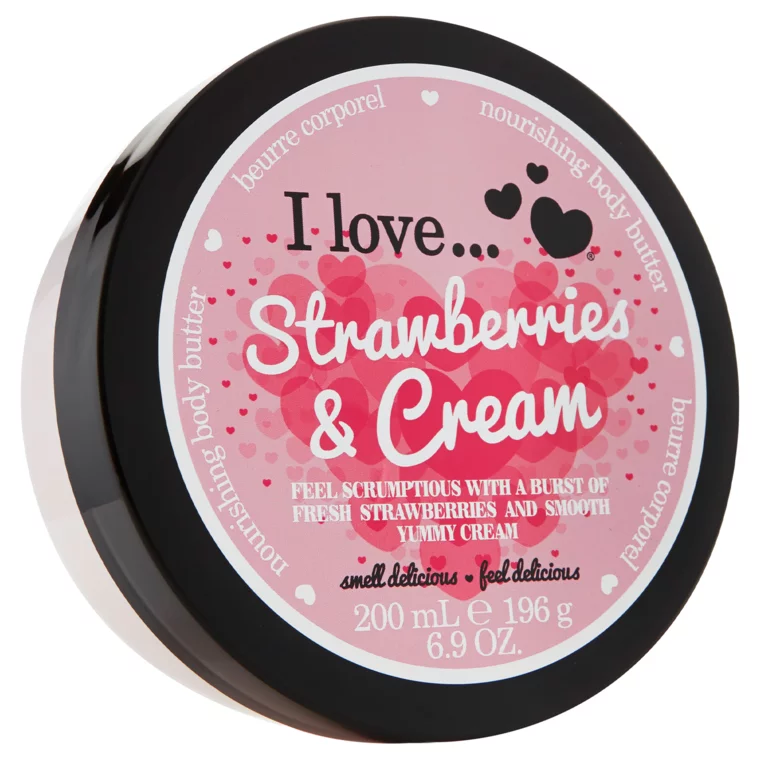 Puter za telo - Strawberries & Cream