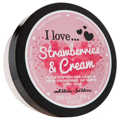 Puter za telo - Strawberries & Cream
