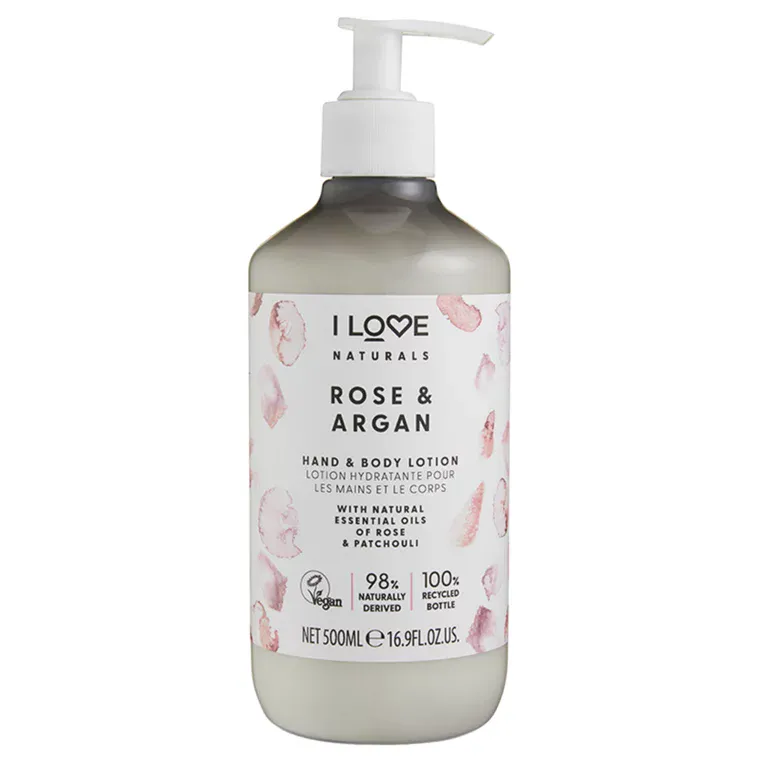Losion za ruke i telo - Rose & Argan — slika 1
