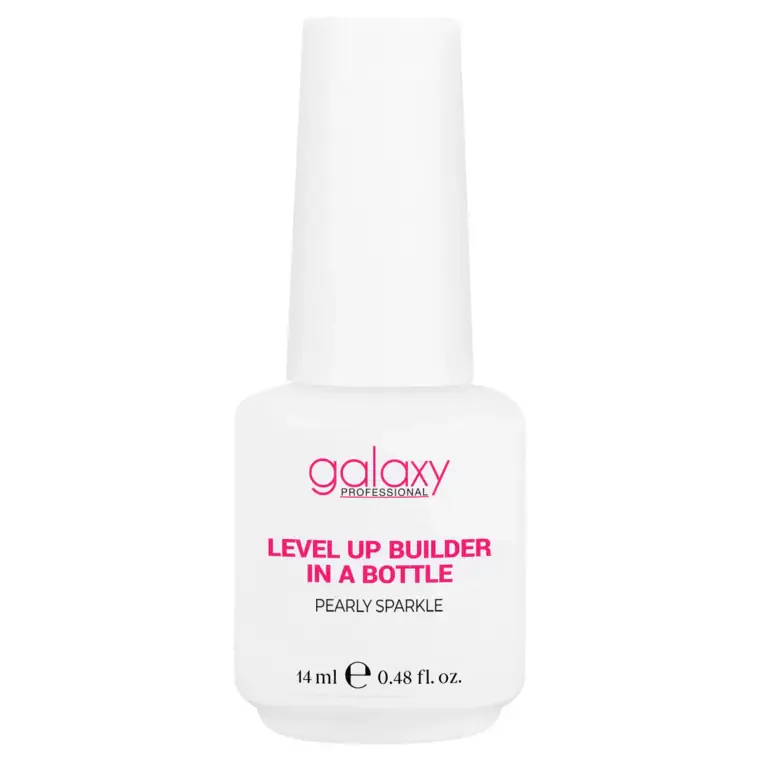 Gradivni gel u boci UV/LED - Level up 14 ml — Pearly Sparkle — slika 1