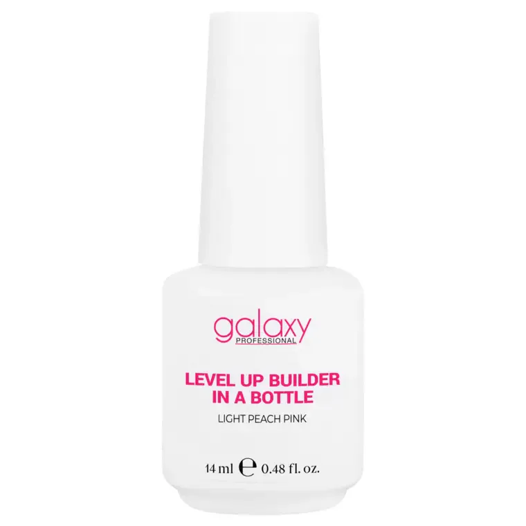Gradivni gel u boci UV/LED - Level up 14 ml — Light Peach Pink — slika 1