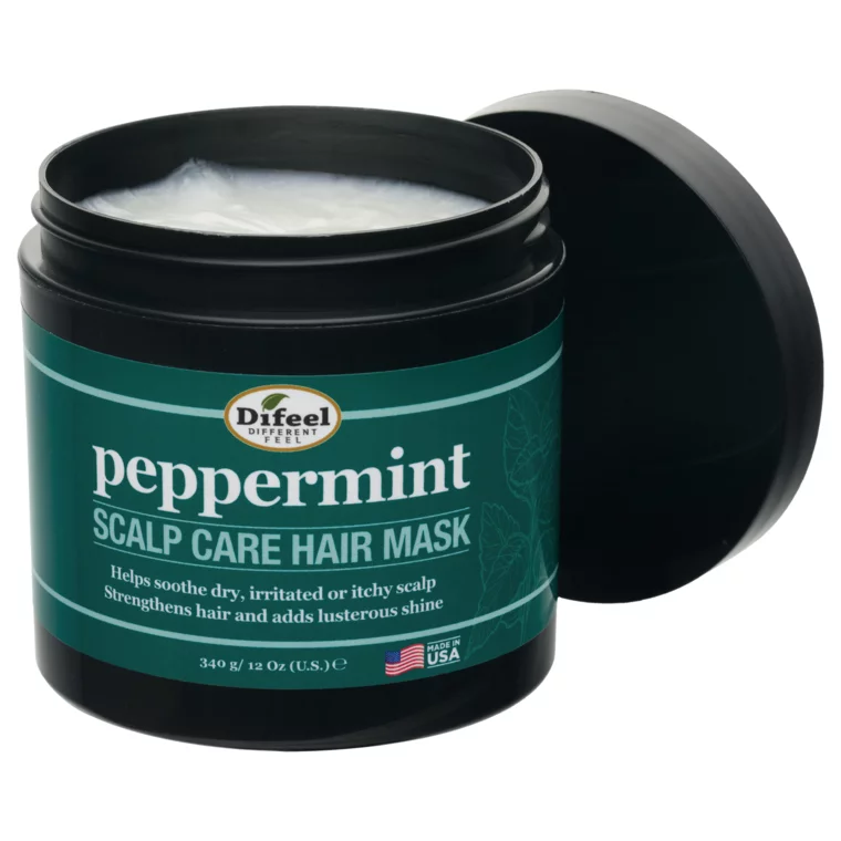 Maska za negu kose i kože glave - pepermint 340 g — slika 2