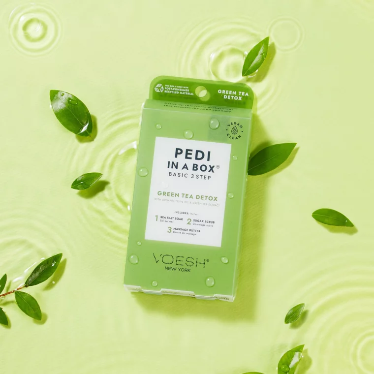 Pedikir set VOESH Green Tea Detox 3 Step — slika 4