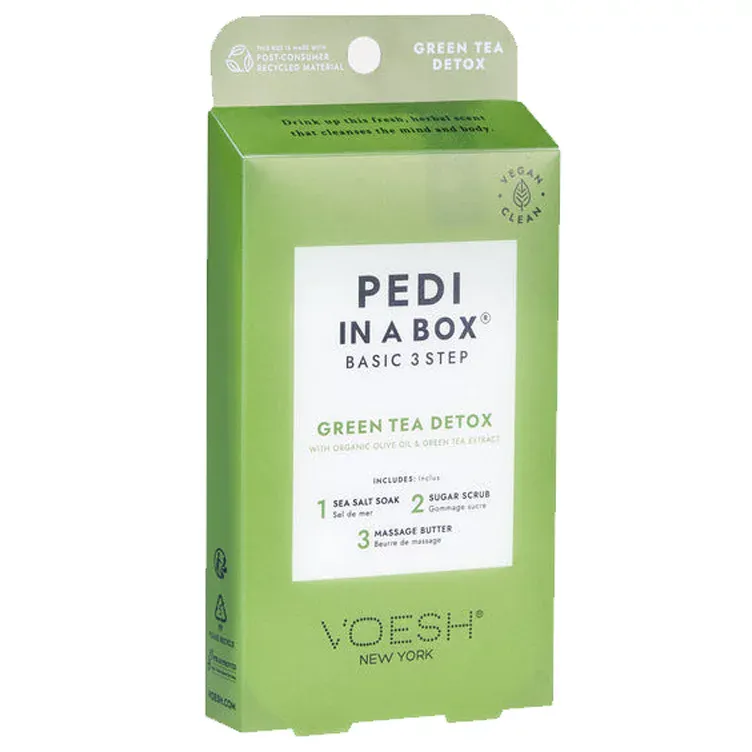 Pedikir set VOESH Green Tea Detox 3 Step — slika 1