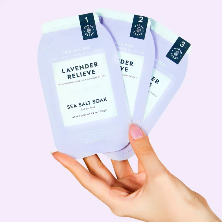 Pedikir set VOESH Lavender Relieve 3 Step — slika 2