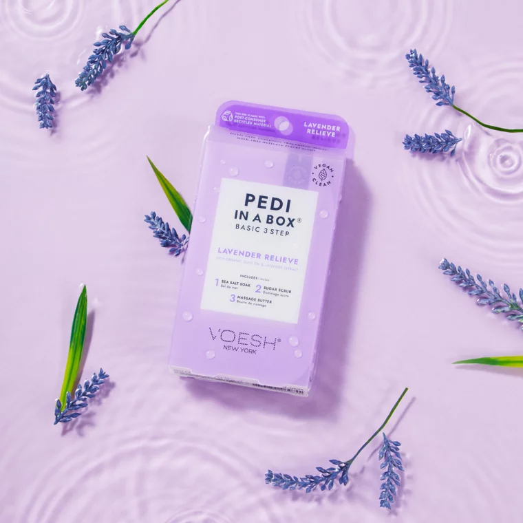 Pedikir set VOESH Lavender Relieve 3 Step — slika 3