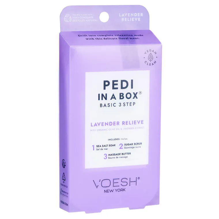 Pedikir set VOESH Lavender Relieve 3 Step — slika 1