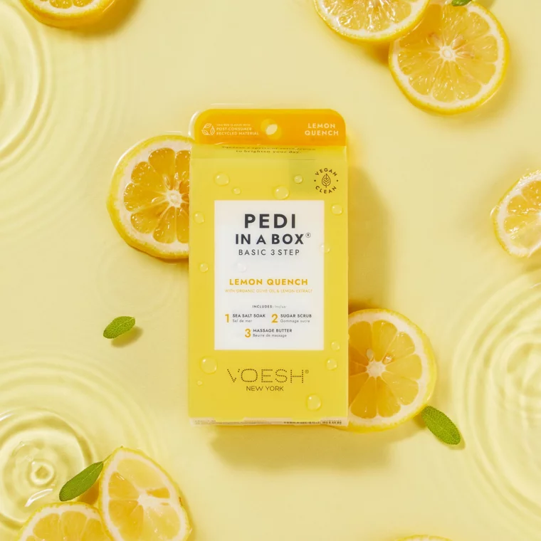 Pedikir set VOESH Lemon Quench 3 Step — slika 4