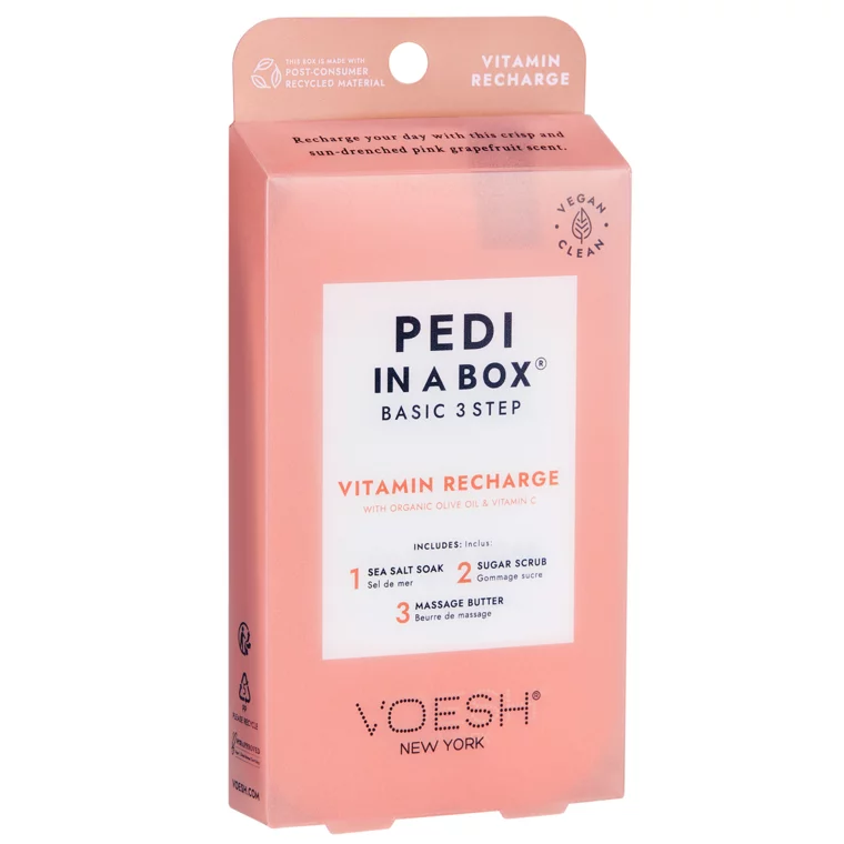 Pedikir set VOESH Vitamin Recharge 3 Step — slika 1