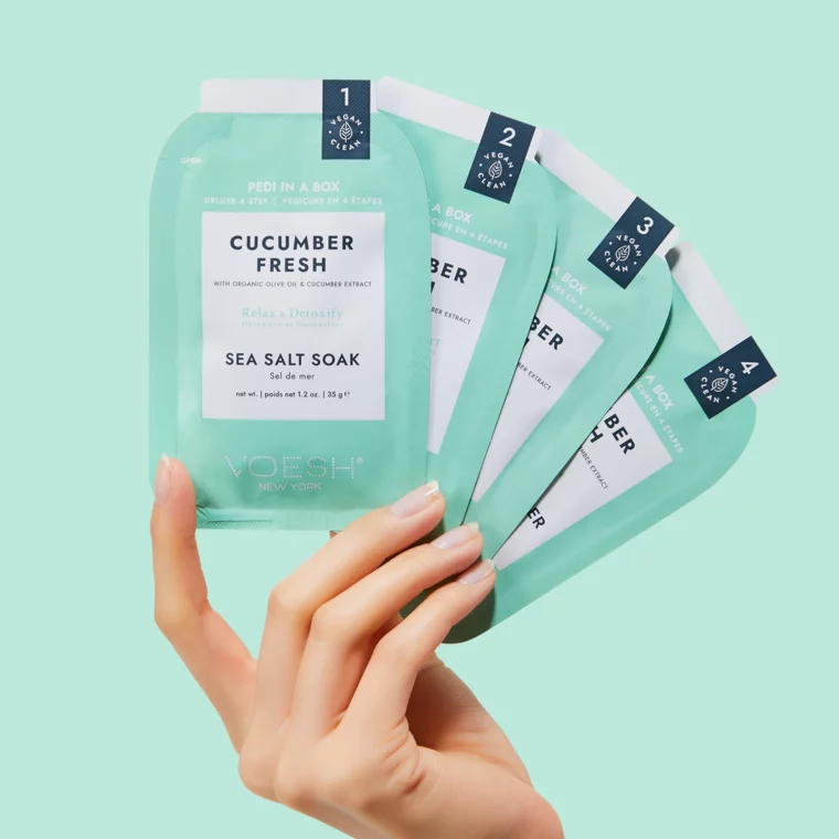 Pedikir set VOESH Cucumber Fresh 4 Step — slika 3