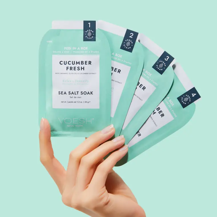 Pedikir set VOESH Cucumber Fresh 4 Step — slika 5