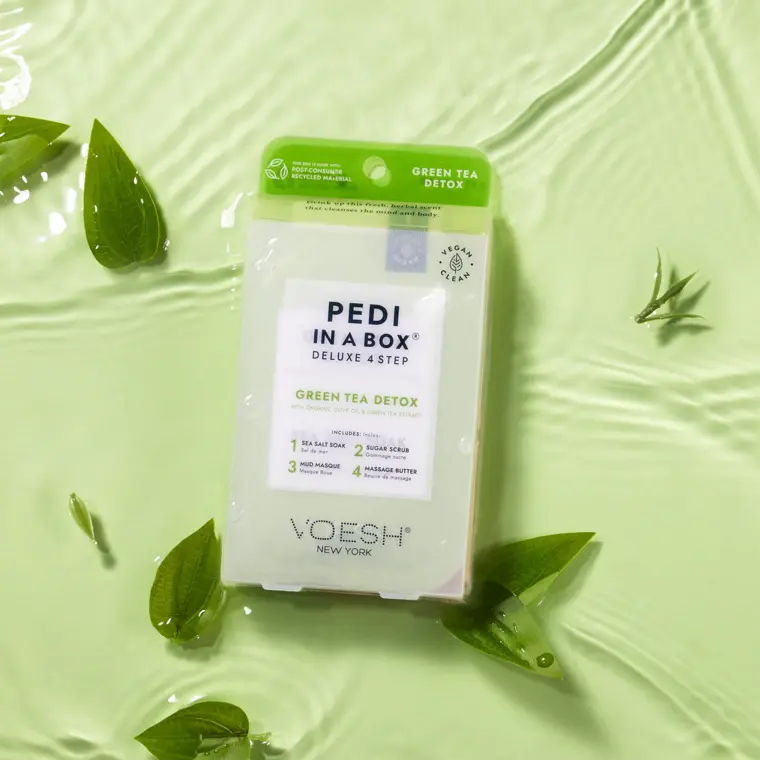 Pedikir set VOESH Green Tea Detox 4 Step — slika 5