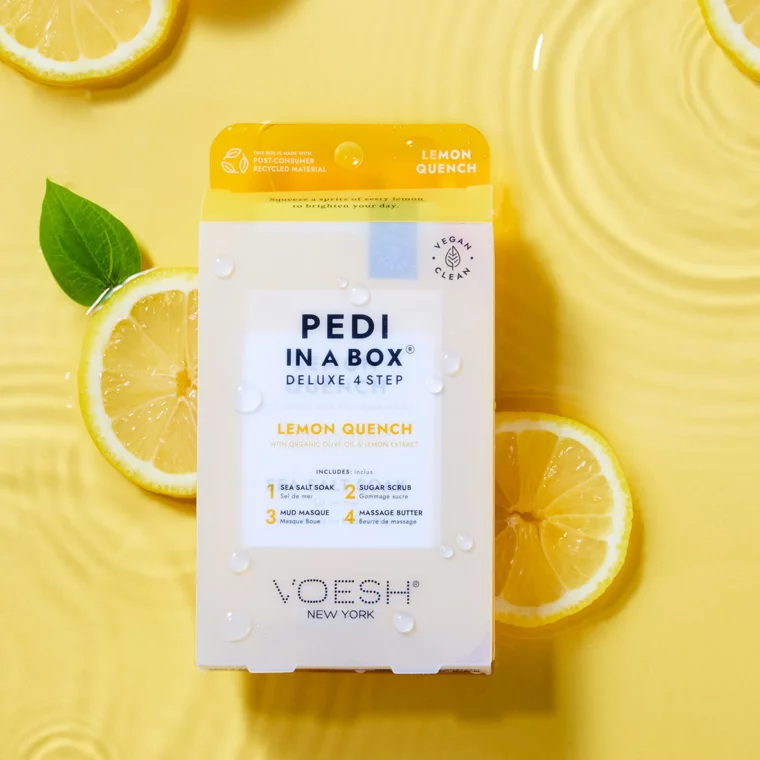 Pedikir set VOESH Lemon Quench 4 Step — slika 4