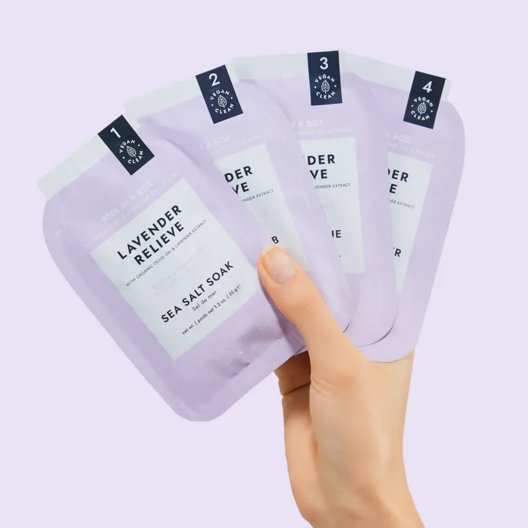 Pedikir set VOESH Lavender Relieve 4 Step — slika 5