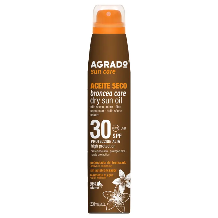 Vodootporno suvo ulje za sunčanje SPF 30 200 ml