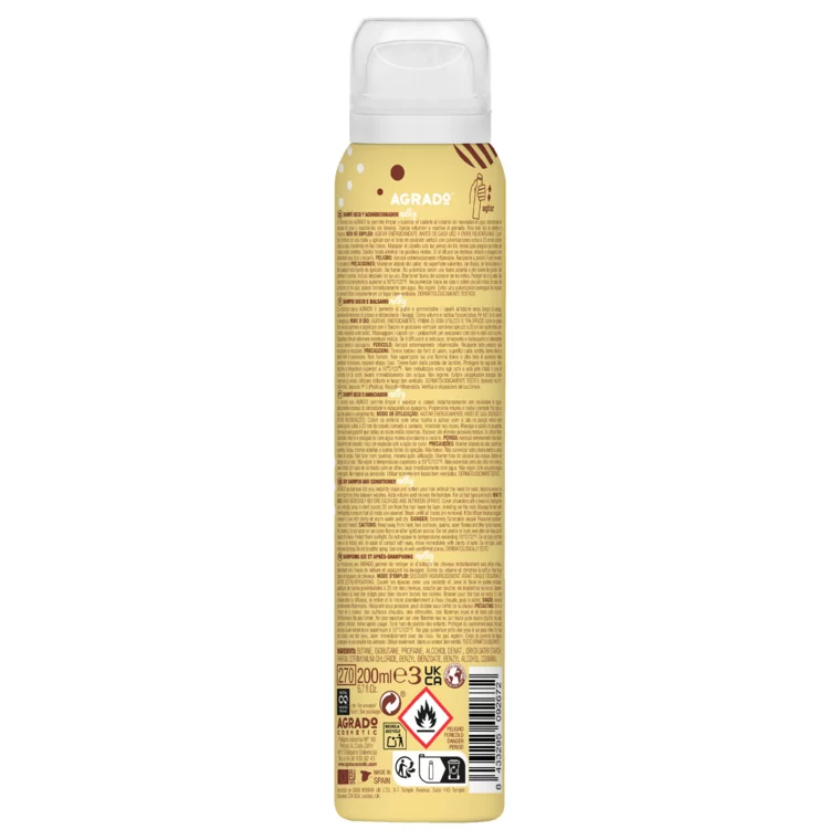 Šampon za suvo pranje kose sa balzamom - Milky 200 ml — slika 2