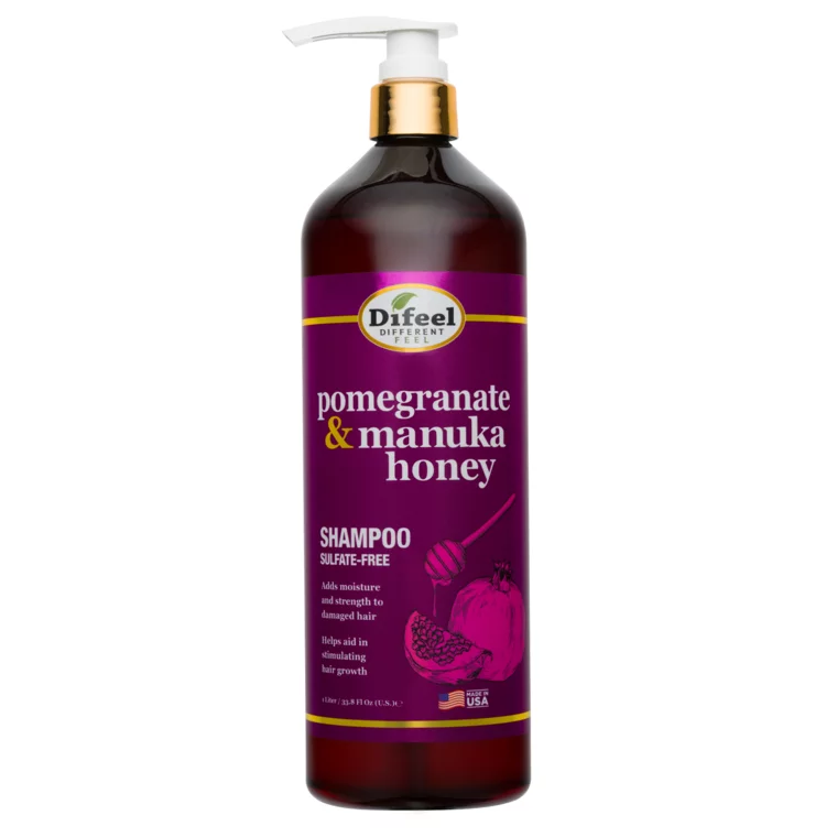 Šampon za suvu i oštećenu kosu - nar i manuka med — 1000 ml — slika 1