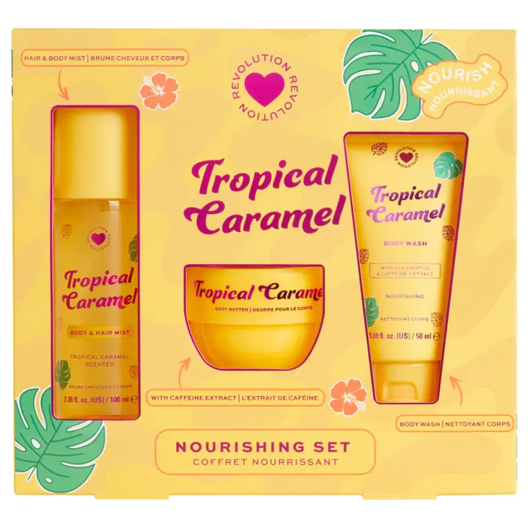 Hranljivi set za telo - Tropical Caramel — slika 2