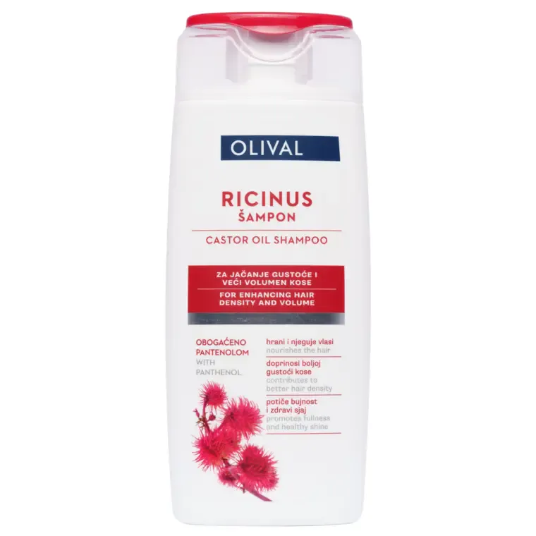 Šampon za volumen i jačanje kose - ricinus — slika 1